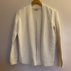 Cream loft cardigan